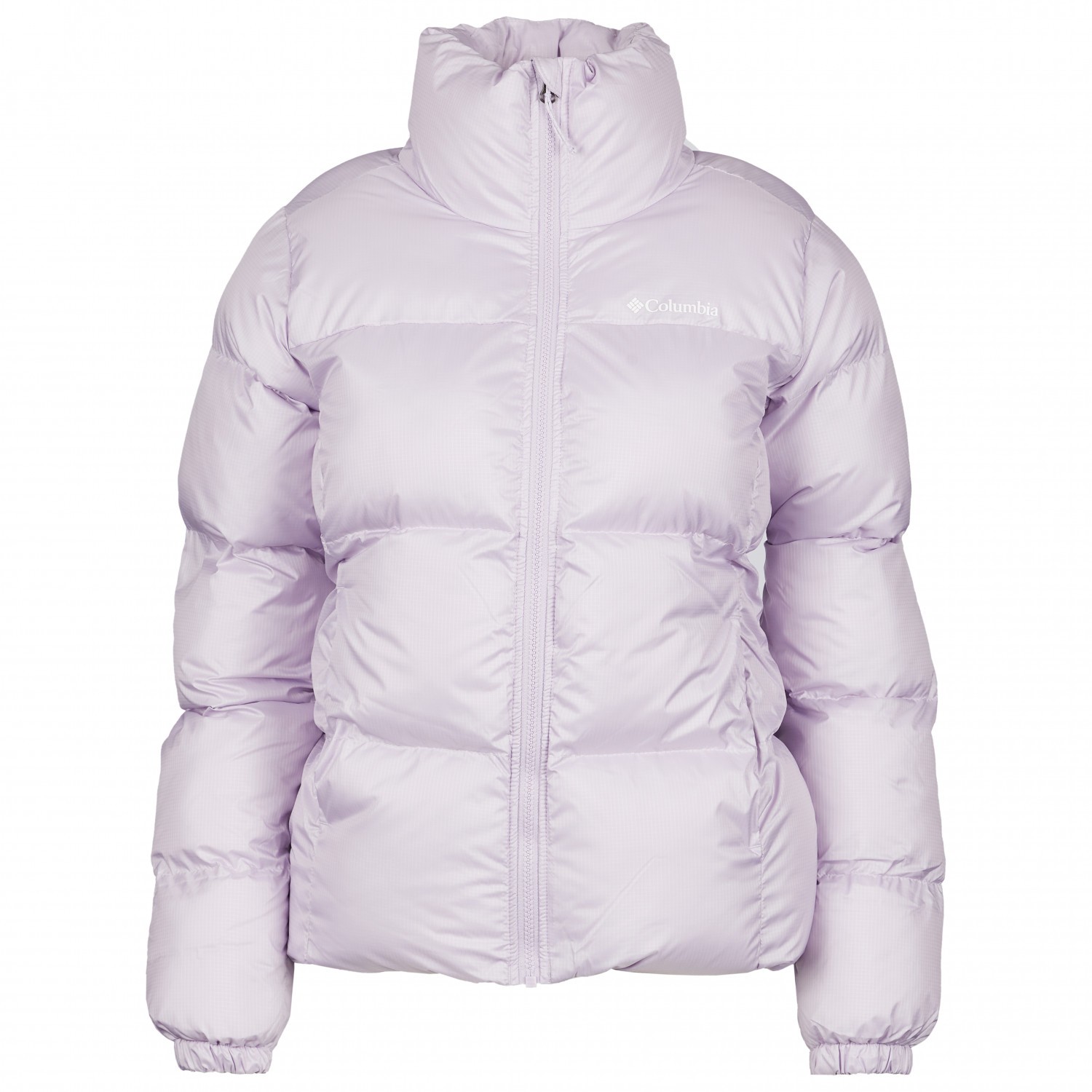 columbia puffect jacket in lilac