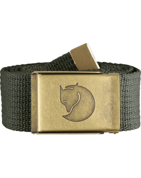 cinturón FJALLRAVEN canvas brass 4 cm