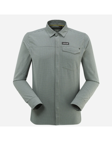 camisa manga larga LAFUMA skim shield gris