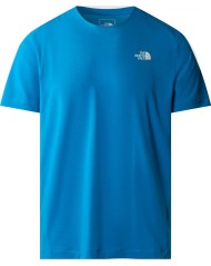 CAMISETA MANGA CORTA THE NORTH FACE LIGHTNING ALPINE AZUL DELANTE