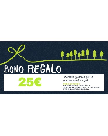 Tarjeta regalo 25€