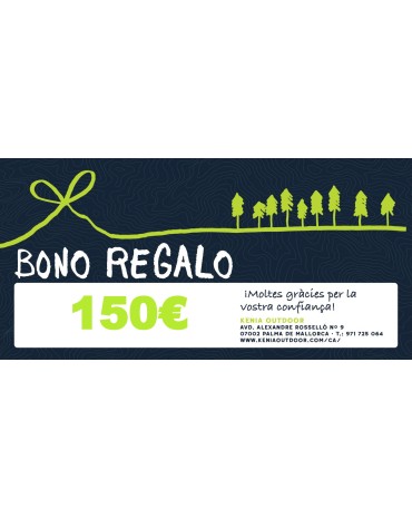 Tarjeta regalo 150€