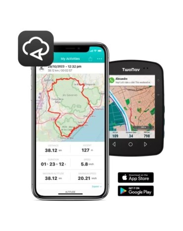 GPS TWONAV TERRA 64 GB + ALPINA PACK MALLORCA
