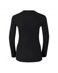 ODLO SHIRT L/S CREW NECK WARM CAM BLACK PIRATE