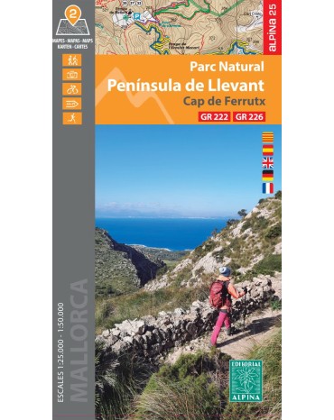 MAP ALPINA PENINSULA DE LLEVANT