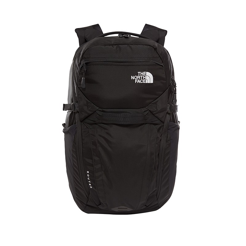 the north face router backpack tnf black