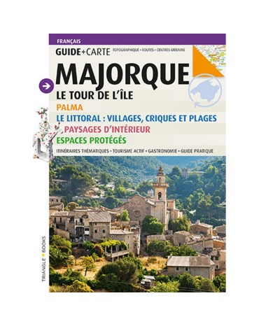 Guia-mapa turística Mallorca TRIANGLE (Francès)