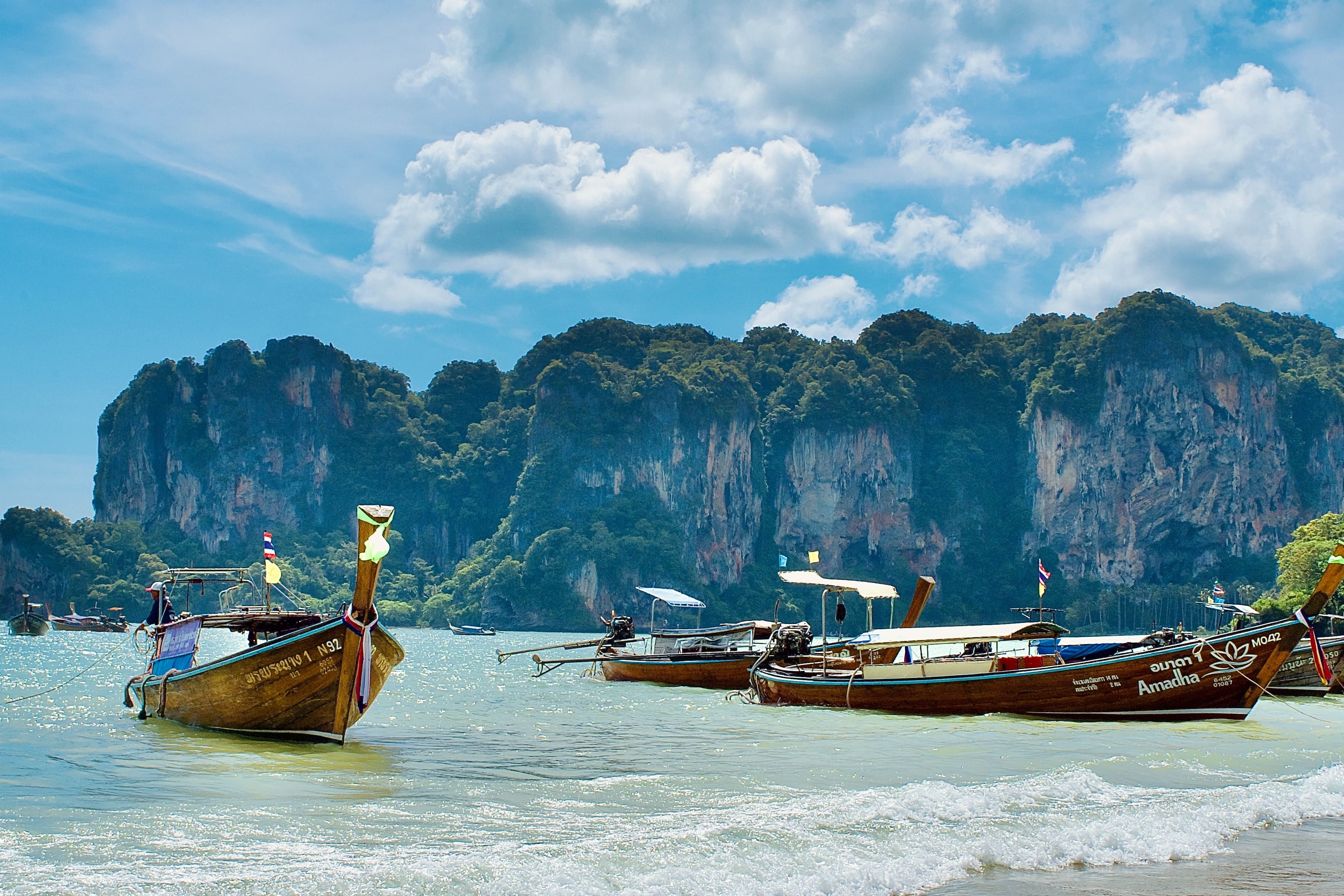Mejores destinos para escalar Tailandia Playa Railay